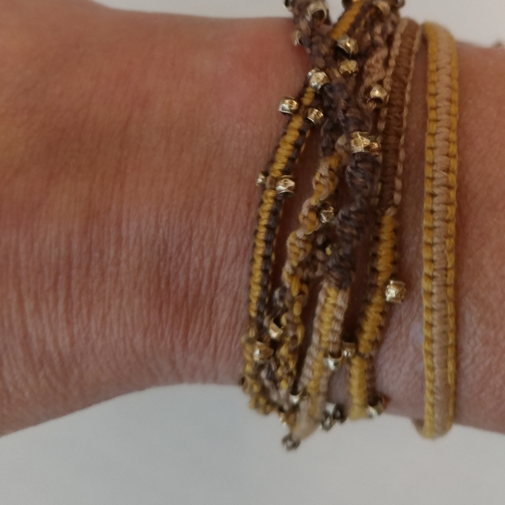 Chan Luu Multi Stitch Wrap Bracelet or Necklace